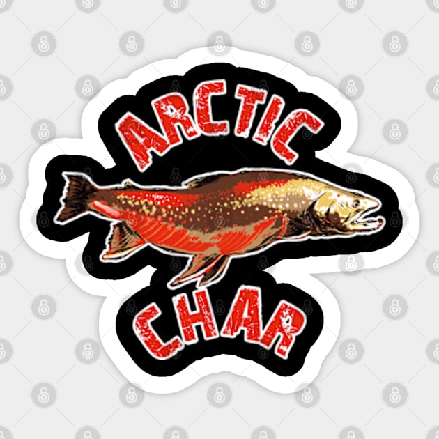 Arctic Charr Sticker by Worldengine